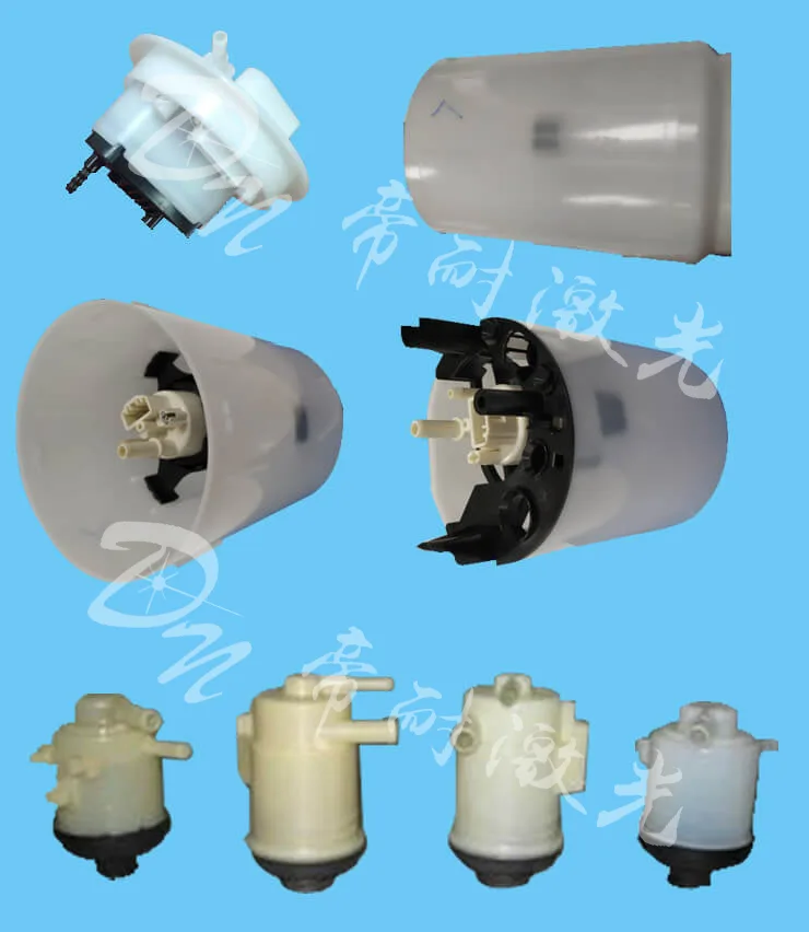 帝耐激光 DN-155 圓柱形塑料激光焊接機（塑料激光焊接機） 加工樣品實拍 1